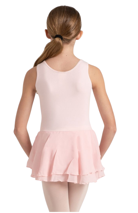 Child Double Layered Skirt Tank Dress