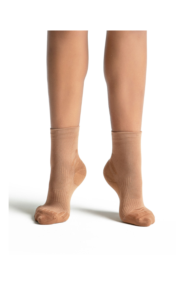 Padded Turn Socks - Undergarments, Natalie Dancewear TURN1