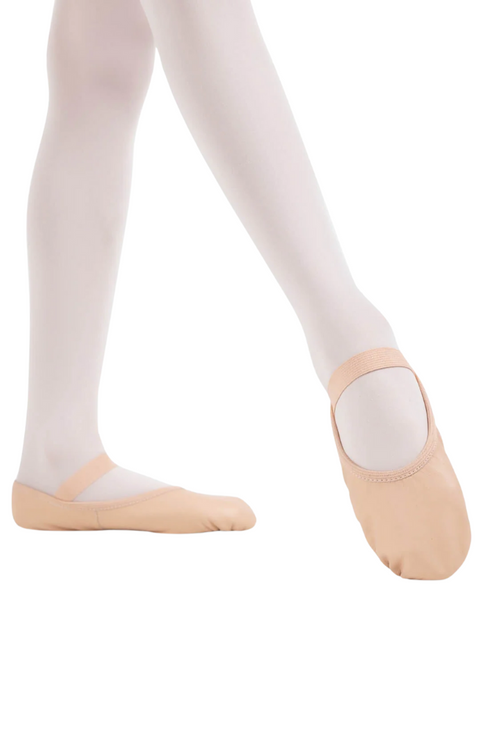 Child Leather Full Sole Luna Ballet Slipper