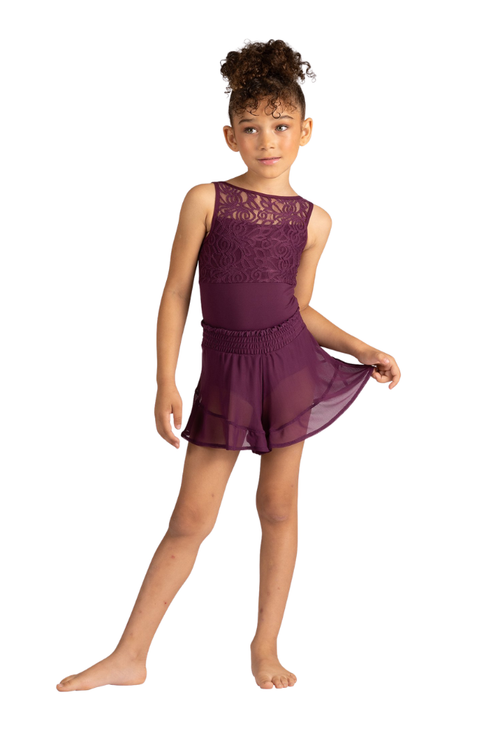 Child Lyric Mesh Short