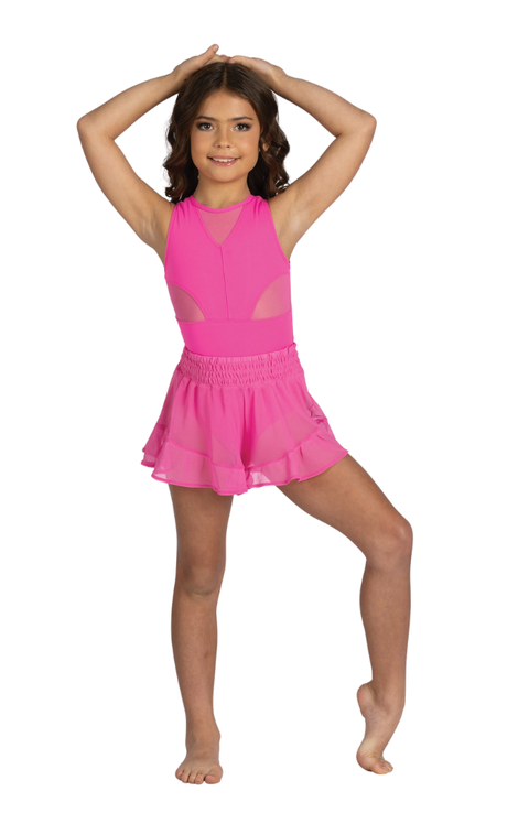 Child Lyric Mesh Short