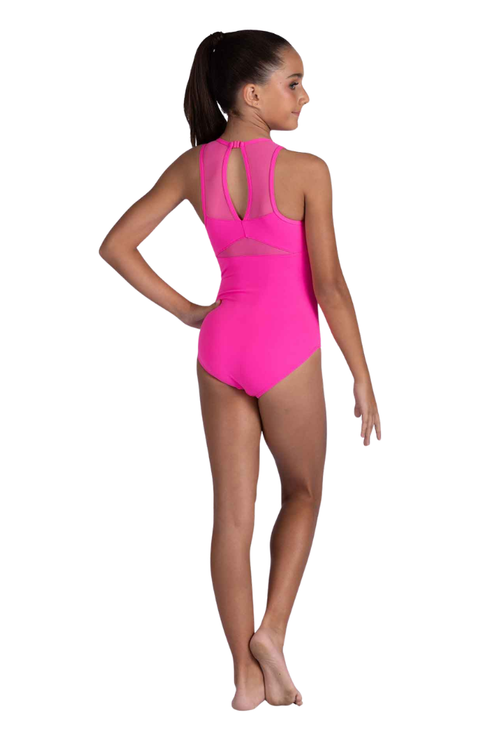 Child Veyra V-Mesh Insert Tank Bodysuit