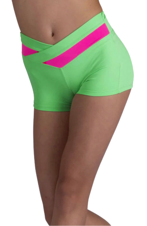 Child Vaughn V-Waist Colour Block Shorts