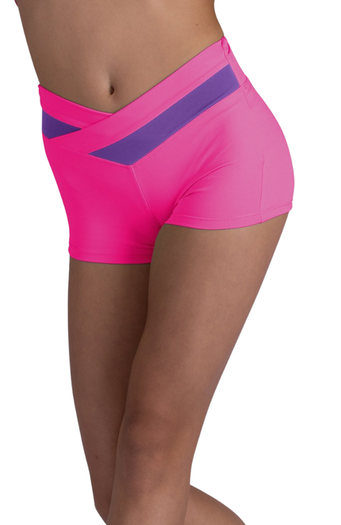 Child Vaughn V-Waist Colour Block Shorts