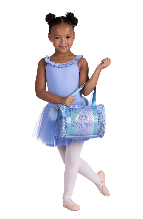 Blue Dazzling Sequin Duffle