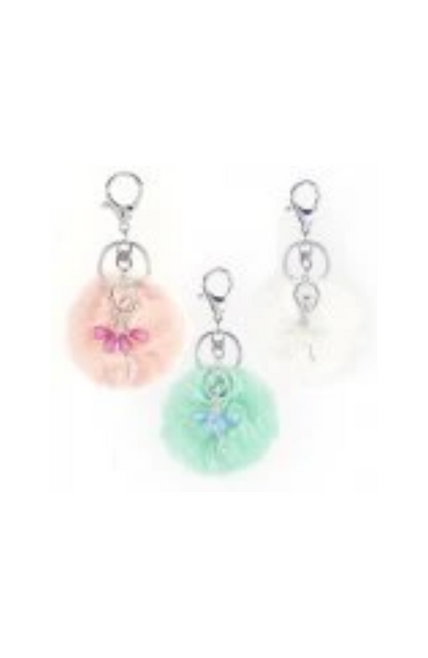Ballerina Keychain Pouf