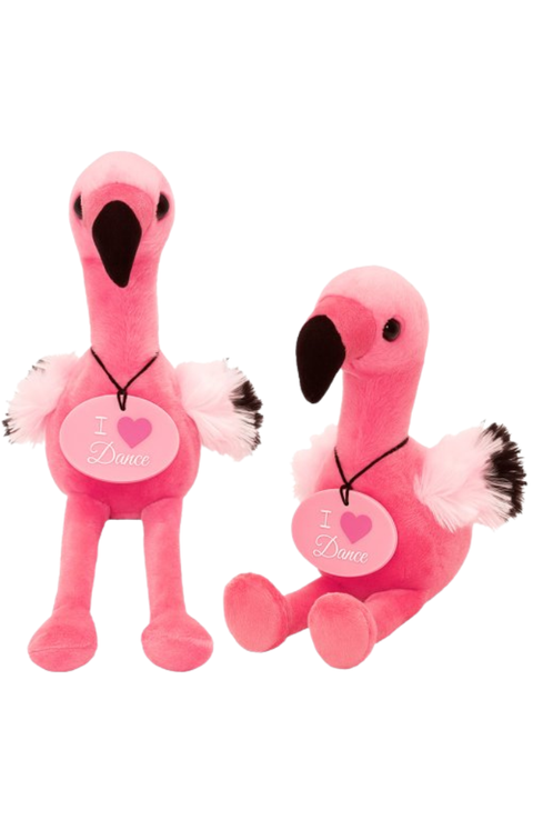 Mini I Heart Dance Flamingo