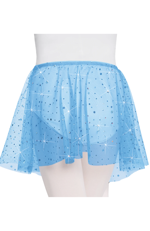 Child Metallic Tulle Skirt