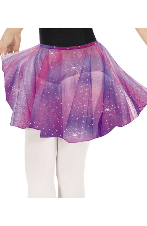 Child Metallic Tulle Skirt