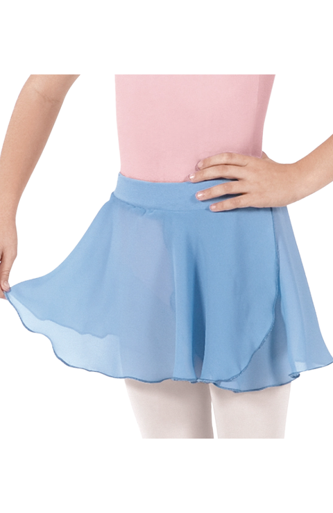 Mock Wrap Pull On Skirt - Child