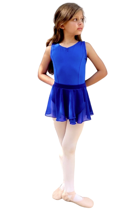 Mock Wrap Pull On Skirt - Child