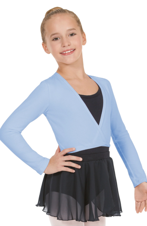 Child Cotton Wrap Sweater