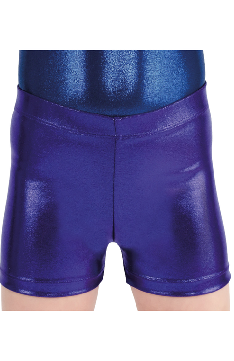 Child Stardust Metallic Shorts