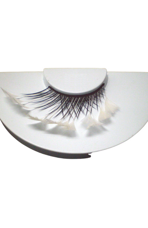 White Swan Feather Lashes
