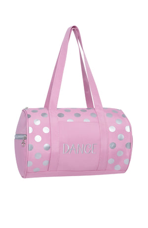 Horizon 1047 Pink Silver Dots Duffel