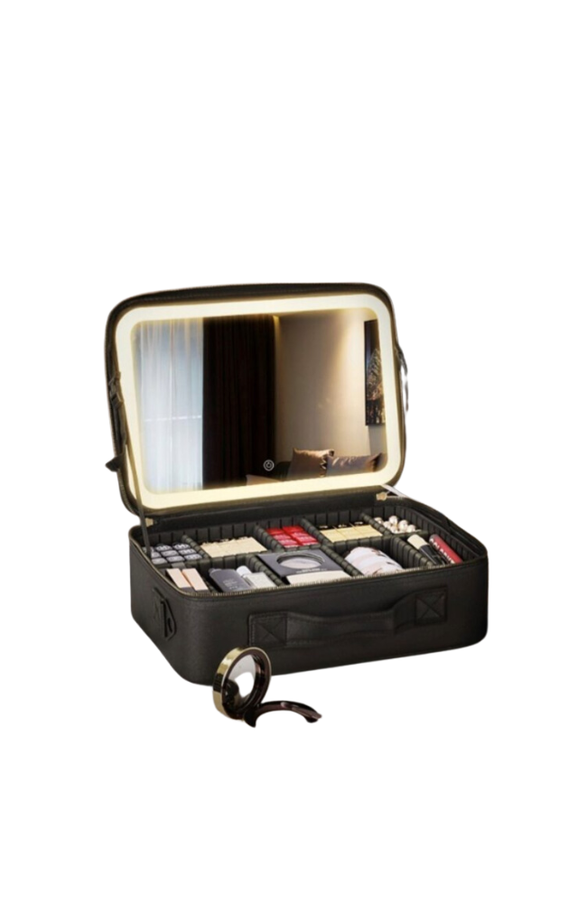 Black LED Make-Up Case