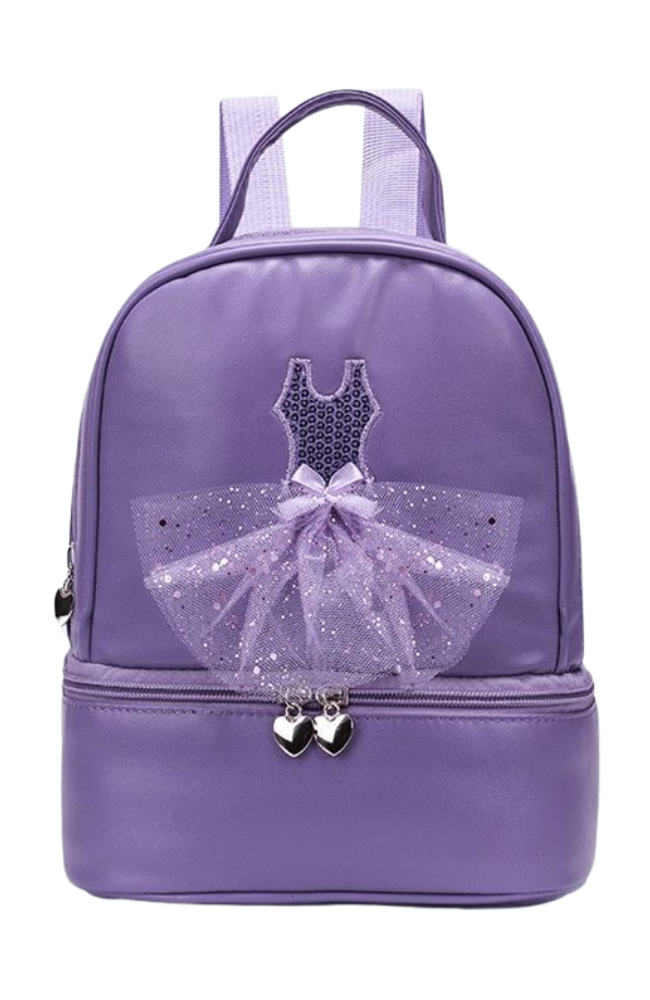 Purple Star Dress Back Pack