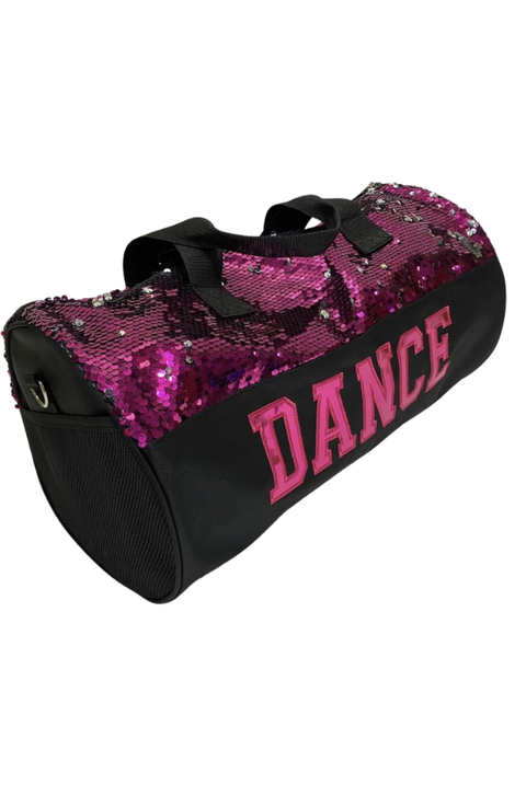 Fuchsia Dance Sequin Duffel