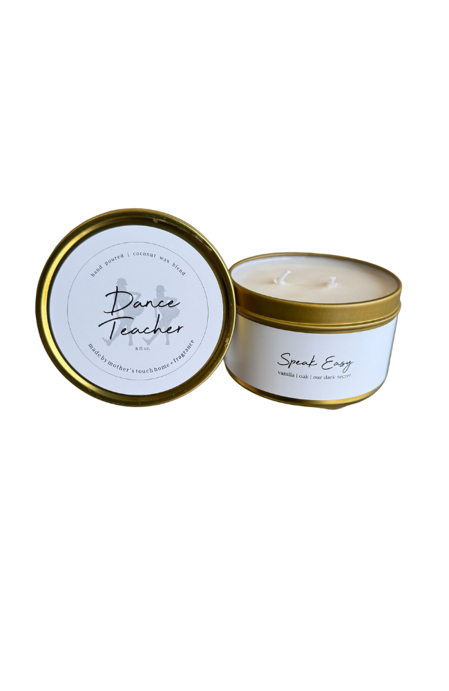 Dance Teacher Candle (8oz) Tin