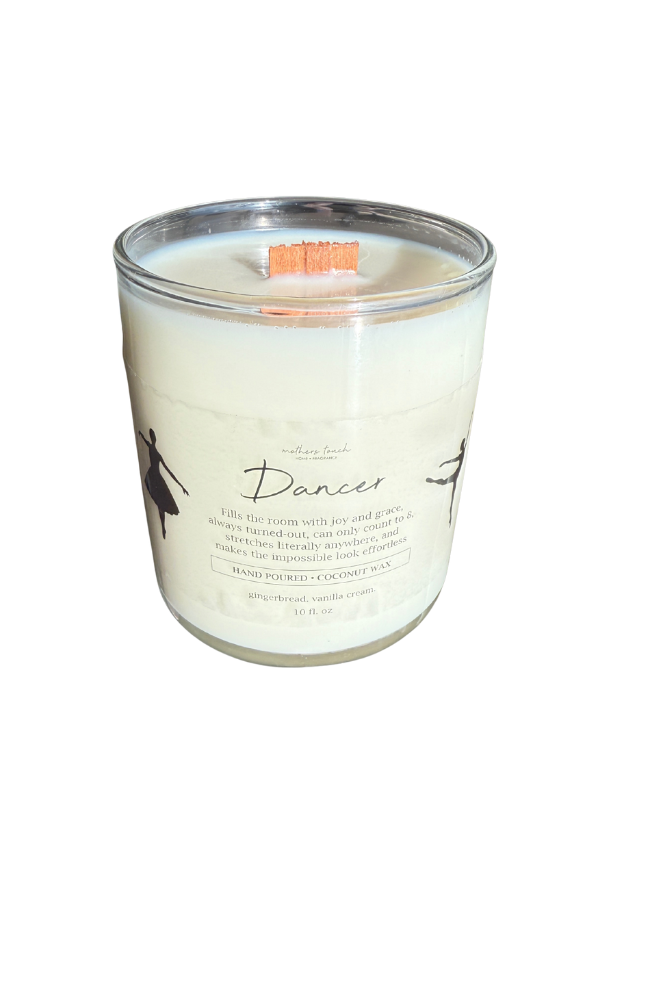 Dancer Candle (10oz) Glass