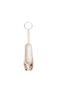 Printed Pointe Shoe Keychain