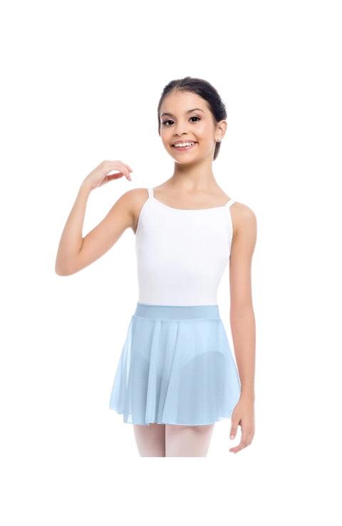 So Danca SL63 Light Blue Belluno Pull On Skirt