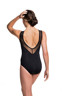 Ainsliewear 1039ME BLK Bianca with Mesh Bodysuit Back