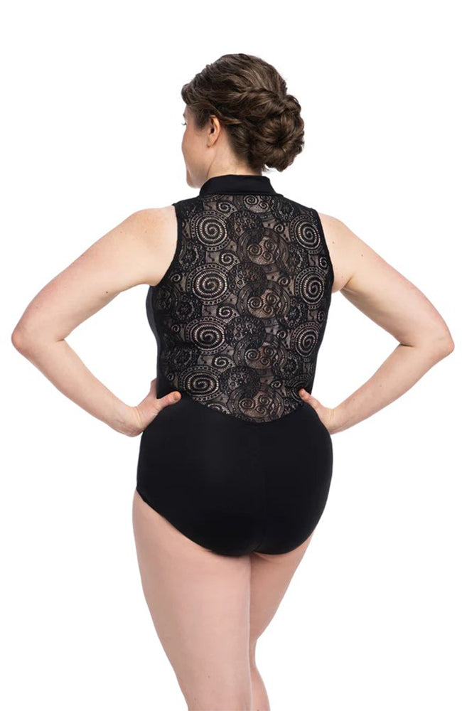 Girls Zip Front with Lola Lace – Dancewear Online
