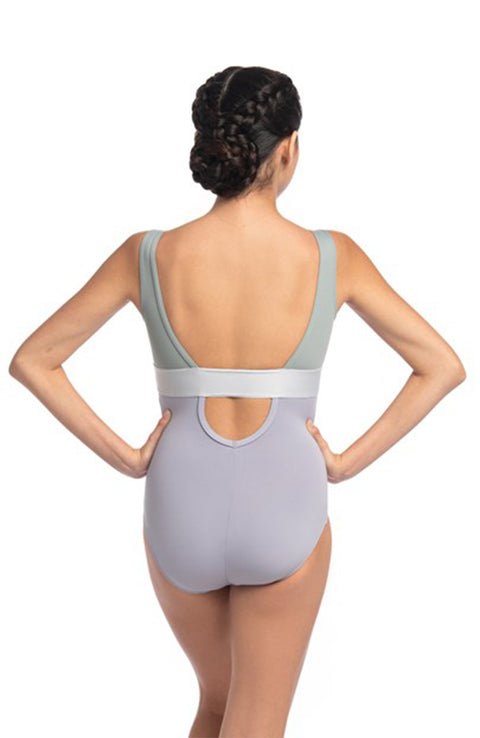 Ainsliewear 1071SC Sage/Cloud Manon Bodysuit Back