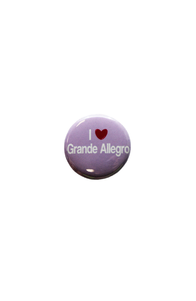 B Plus 100CC21 I Heart Grande Allegro Small Button