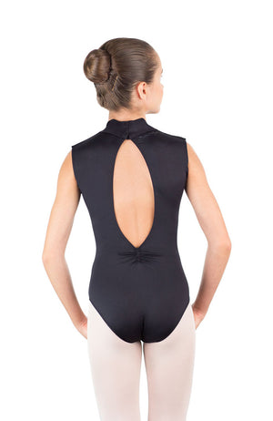 Ballet Rosa Angeles 01 Noir Sleeveless Bodysuit Back