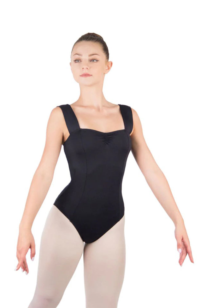 Ballet Rosa Arya 01 Noir Pinch Tank Bodysuit