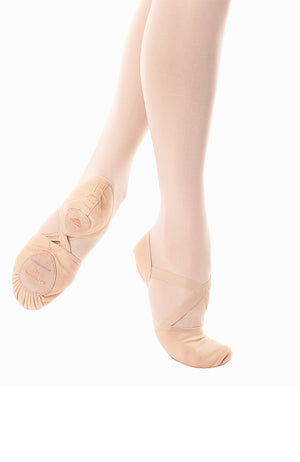 Adult Canvas Elasto-Split Ballet Slippers