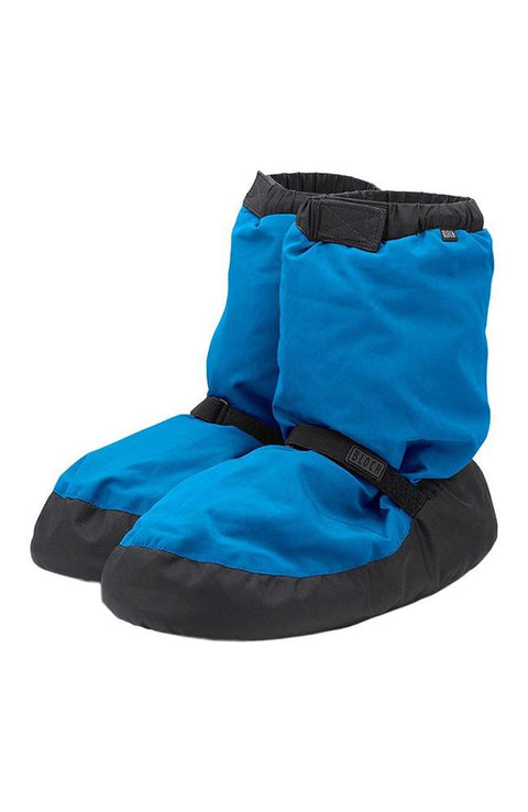 Bloch IM009K Fluorescent Blue Child Warm Up Booties