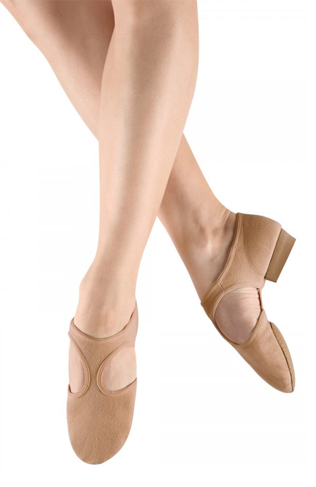 Bloch S0414L Tan Stretch Canvas Grecian Sandal