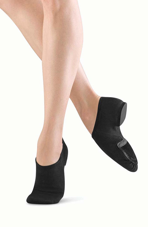 Bloch S0473L Black Phantom Stretch Canvas Jazz Shoe
