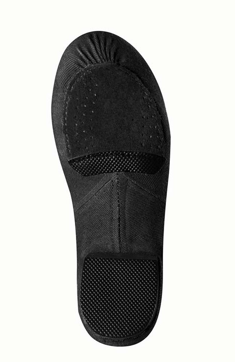 Bloch S0473G Black Phantom Stretch Canvas Jazz Shoe Sole