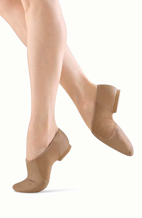 Bloch S0495G Tan Leather Neo Jazz Shoe 