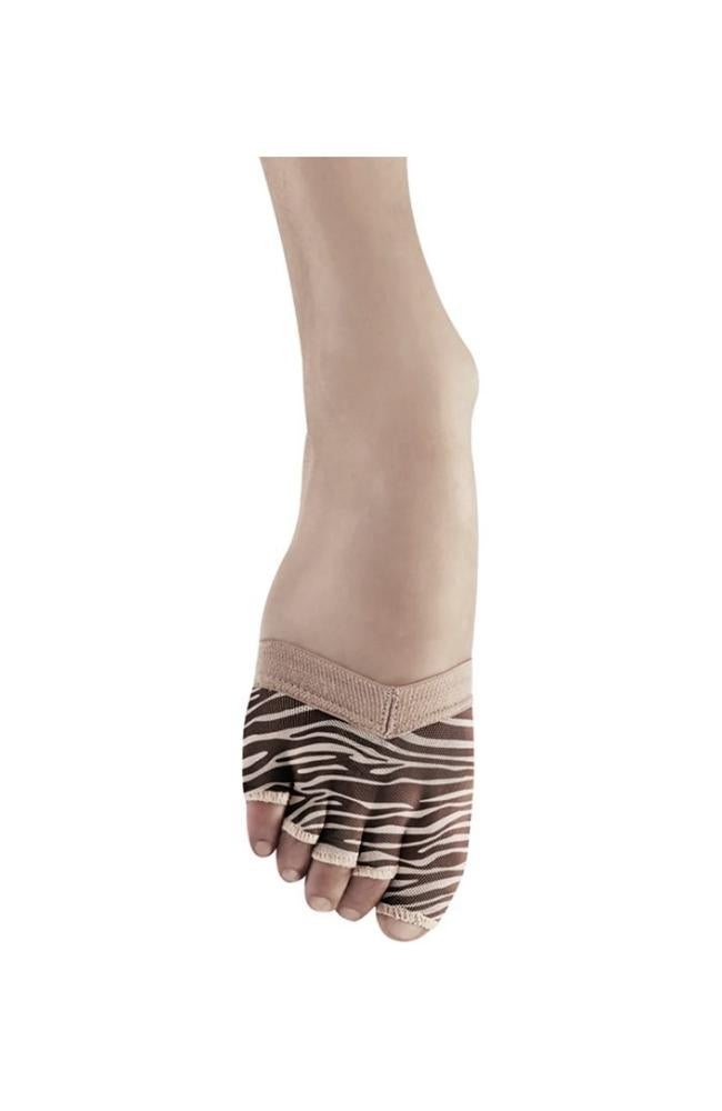 Bloch S0662 Zebra Adult Soleil Foot Glove