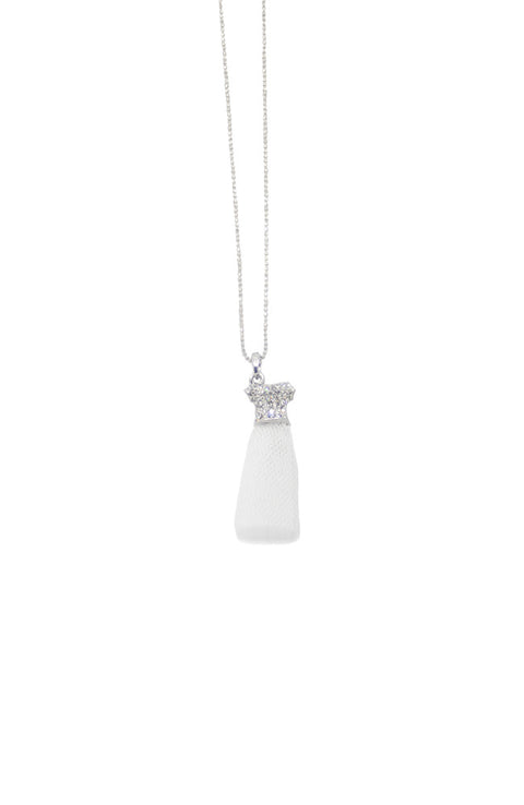 Bodice Tutu Necklace ST40070 Clear