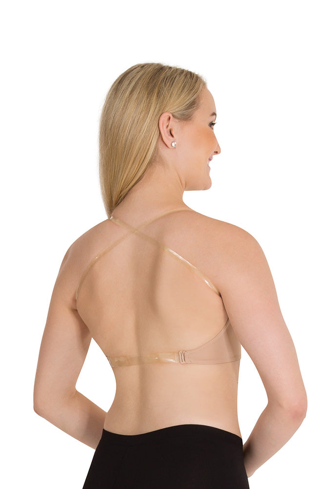 Clear Back Strap Leotard by Body Wrappers Adult sizing