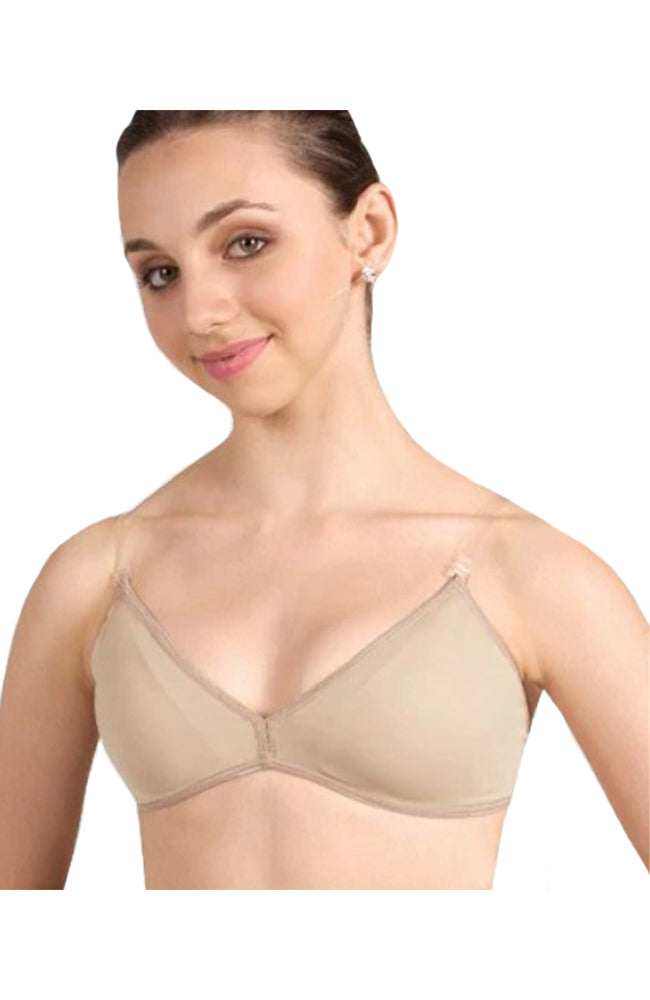 Body Wrappers 287 Deep Plunge Bra Nude