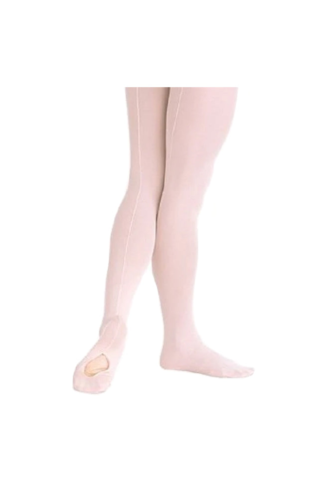 Theatrical Pink footed ballet tights