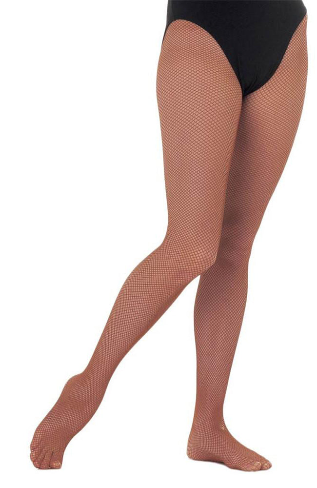 Mondor Cabaret Professional Footed Fishnet Dance Tights - 324 Womens