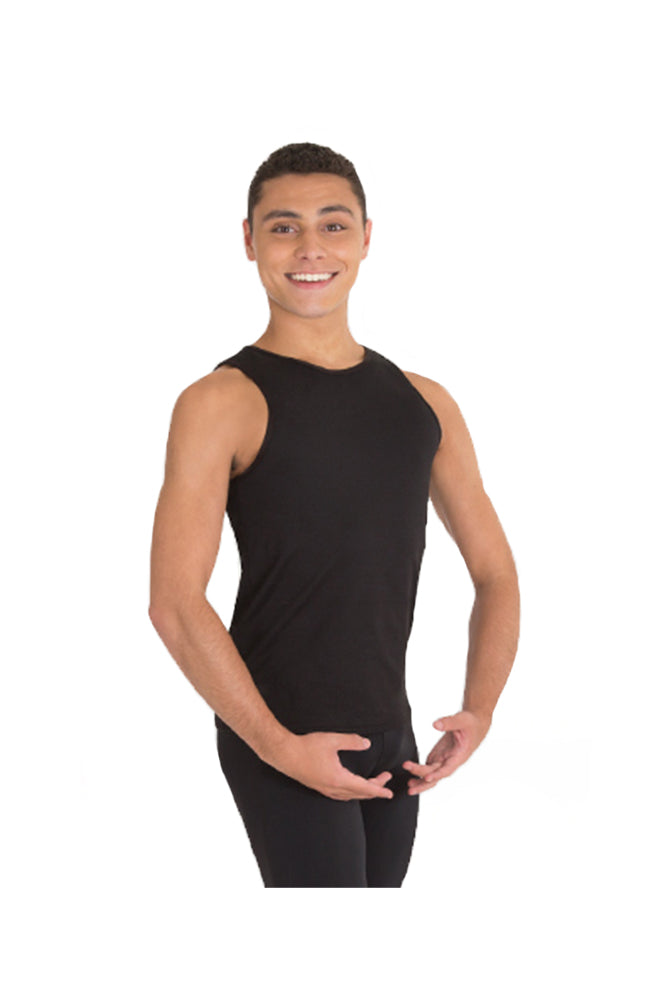 Body Wrappers B407 Boys Tank Pullover Black