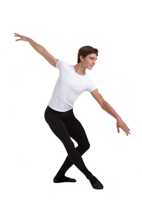 Body Wrappers B90 Boys Convertible Tights Black
