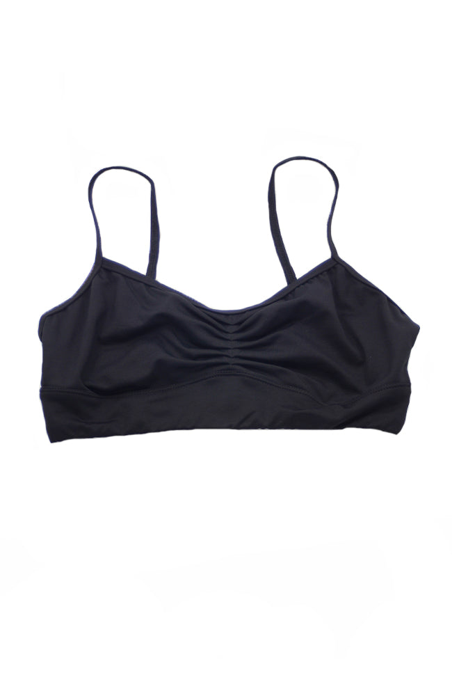Body Wrappers BWP259 Camisole Bra Top Black