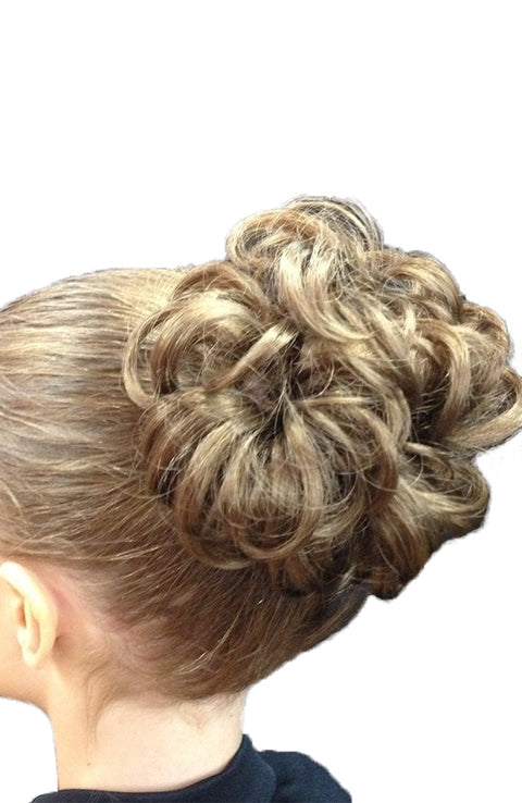 Bun of Curls Fake Hair Piece