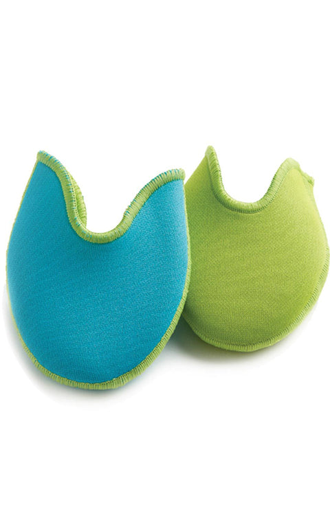 Bunheads BH1095AL Large Reversible Aqua/Lime Ouch Pouch Jr