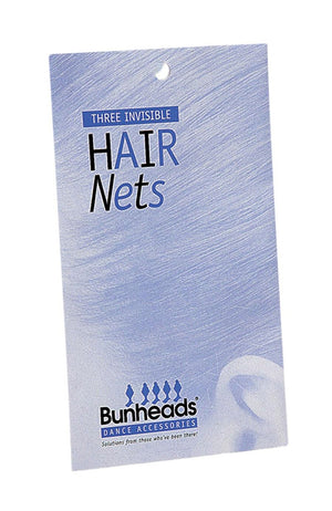 Bunheads BH422 Medium Brown Invisible Hair Nets